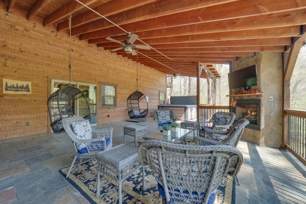 Luxe Broken Bow Cabin Game Room, Fire Pit And Deck! Dış mekan fotoğraf